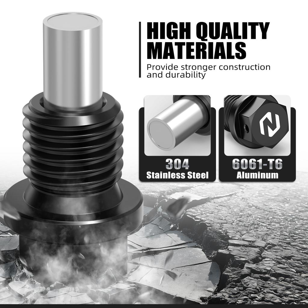 NICECNC Magnetic Oil Drain Plug Bolt For KTM 690 Enduro R SMCR DUKE R For Husqvarna 701 Enduro Supermoto For GasGas 700 ES SM