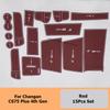 For Changan CS75 Plus 4th Gen Wireless Charging Pad Silicone Door Slot Cup Holder Mat Non-Slip Waterproof Interior Accessories