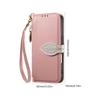 Protective Flip Phone Case With Detachable Wrist Strap Shockproof PU Leather Cover For Secure Carry And Easy Access