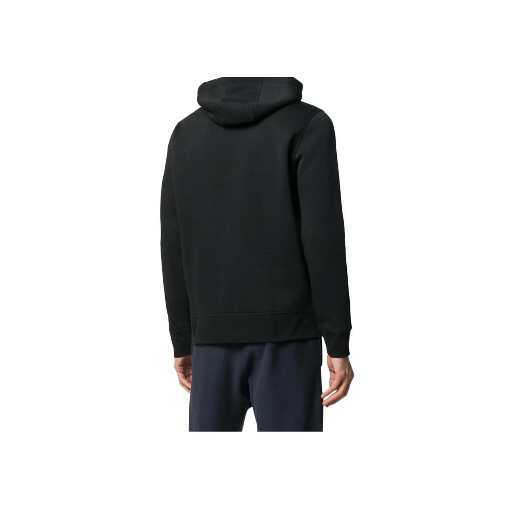 Tommy Hilfiger FW22 Logo Print Pullover Hoodie Men Hoodies Black MW0MW10752-BAS