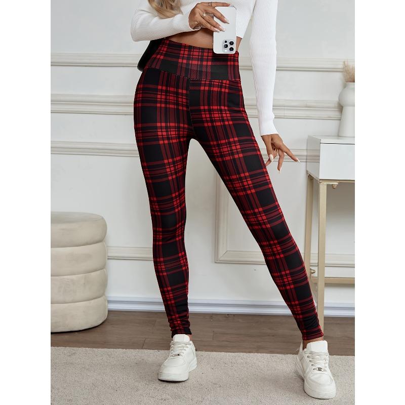 [Fleece-Lined Thermal Pants] Fleece-Lined Extra Thick Thermal Pants for Women | High-Waisted Printed Leggings with Pockets
