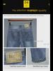 Spring-Summer Men's Slim Fit Printed Jeans – Douyin Trend Casual Straight Pants (Style 2268)