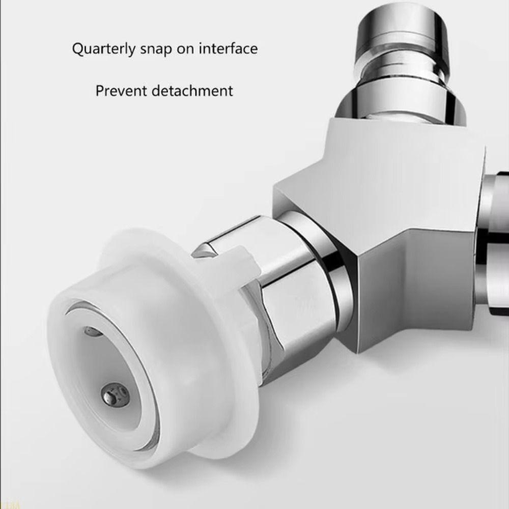 3 Way Water Pipe Adapter G1/2 Thread Water Pipe Fittings Three Way Connector Bidet Sprayer