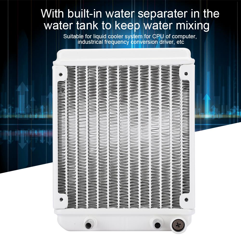Professional PC Water Cooling Aluminum Radiator 12cm 4.7in Installation Position for Computer CPU Heat Sink