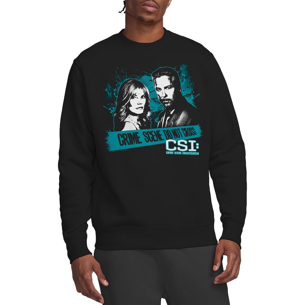 CSI Unisex Adult Cross the Line Sweatshirt