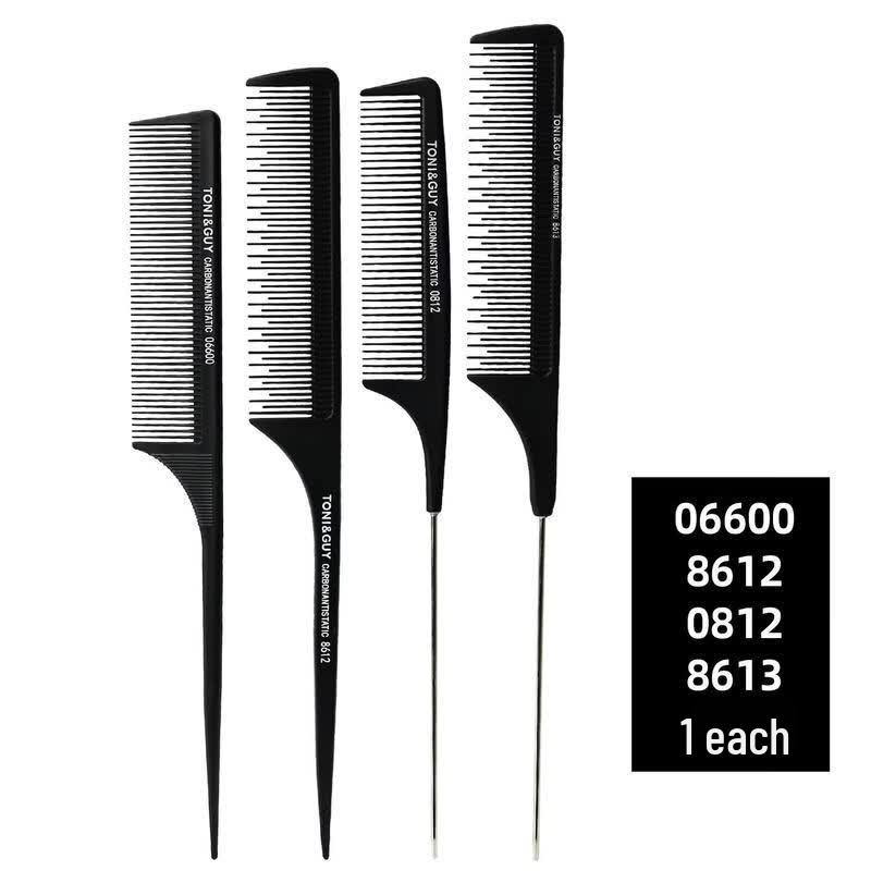 LIEI Professional Anti-static Pin Tail Teasing Comb