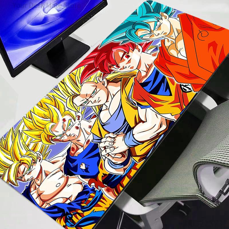 Mouse Pad Dragon Ball Z DBZ Anime Gamer Gaming Accessories Varmilo Keyboard PC Computer Desk Mat XXL Carpet Mousepad
