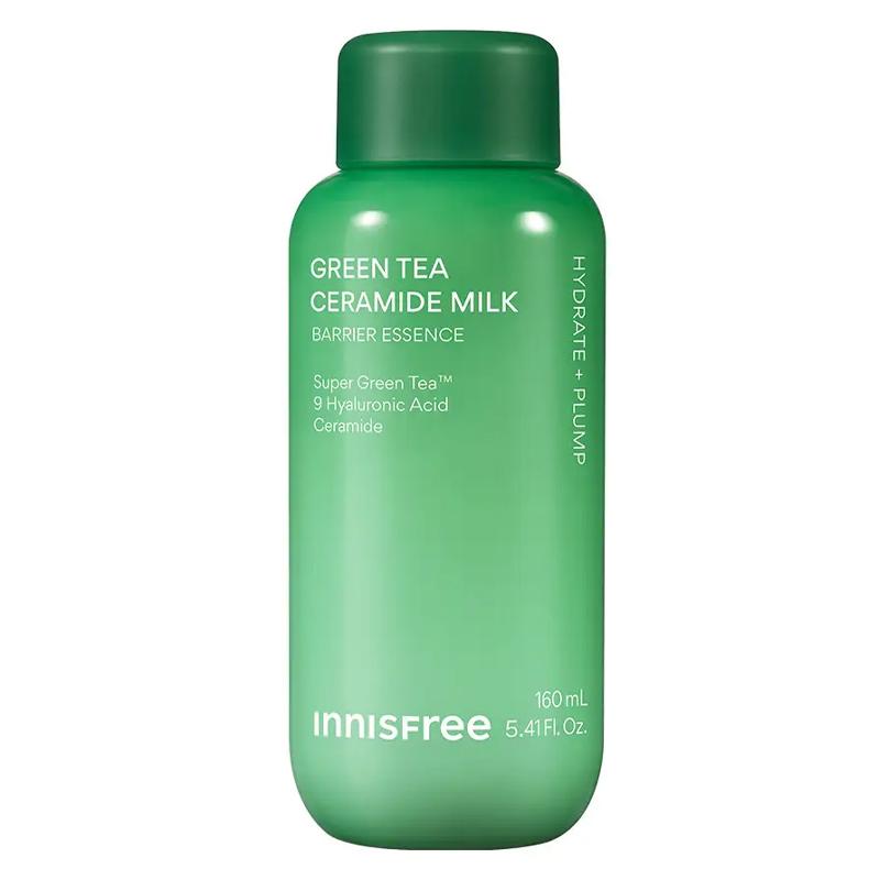 Innisfree Zelený čaj ceramidové mléko bariérová esence 160 ml