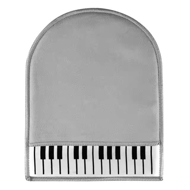 Piano Cleaning Gloves Double-Sided Microfiber Flannel Universal for Guzheng, Guitar, and Violin Dusting and Cleaning Cloth for Musical Instruments