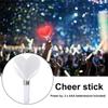 LED Glow Stick 15 Colors Change Battery Powered Heart Shaped Flashing Light Stick For Wedding Party Celebration (4.72 x 4.33 x 3.94 x 1.18 In)