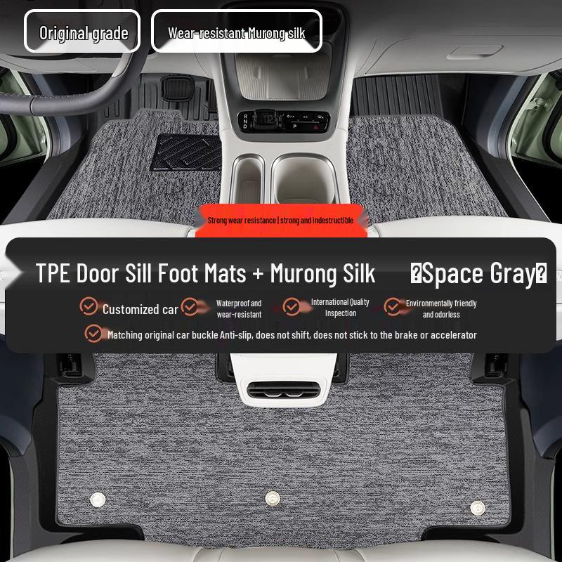 Full Coverage TPE Car Floor Mats for Honda Accord, CRV, Civic, XRV, Geely, Binzhi