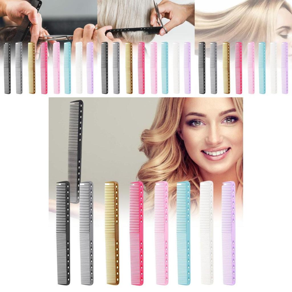 Versatile Professional Hair Stylist Cutting Comb Dual-ended Fine And Coarse Teeth For Salon Use