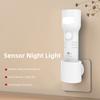 Auto Dim Portable Flashlight Dusk To Dawn Sensor 4000K RGB LED Night Light 2 in 1 Function Plug In Design Emergency Lighting