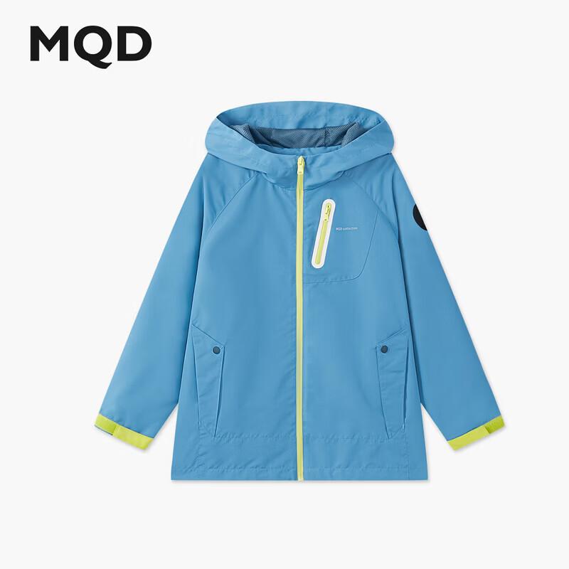 MQD Boys Outdoor Hooded Windbreaker Jacket 130