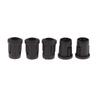 50Pcs 5Mm Led Holder Socket Clip Bezel Socket Mount Light Emitting Diode Lamp Base Cover Black Plastic Display Blub Cup Case