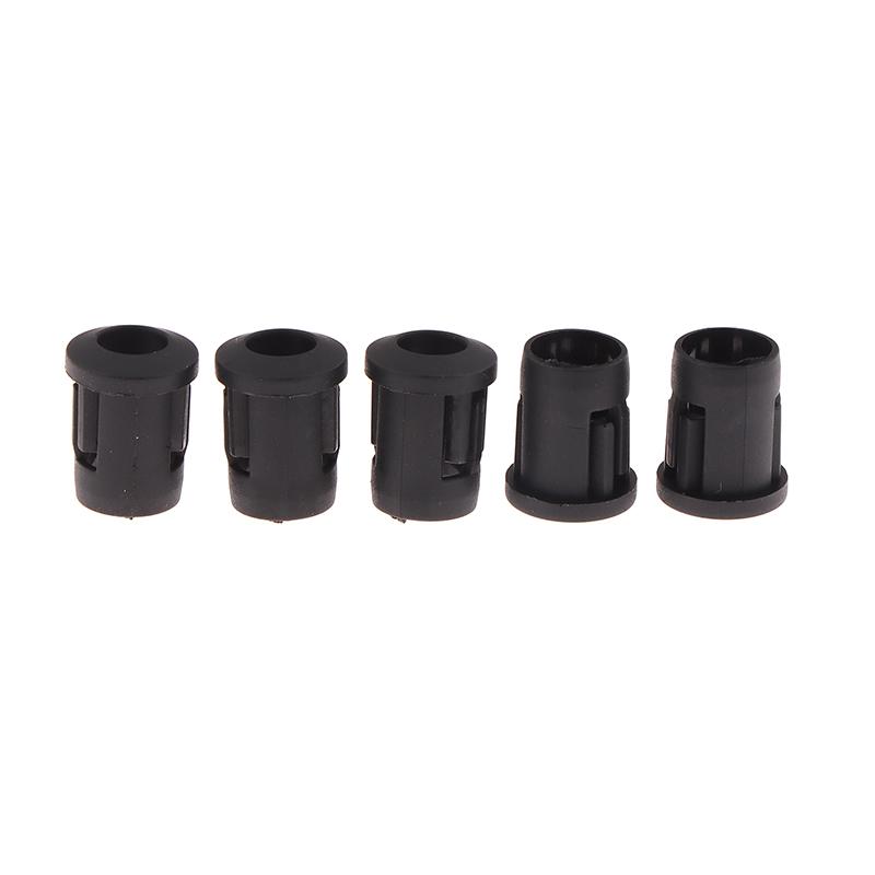 50Pcs 5Mm Led Holder Socket Clip Bezel Socket Mount Light Emitting Diode Lamp Base Cover Black Plastic Display Blub Cup Case