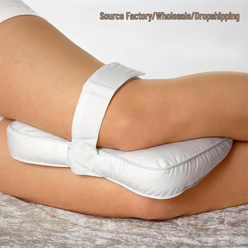 Memory Foam Knee Pillow with Adjustable Strap for Pregnant Women