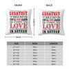 Love And Be Loved Return 2 Square Pillowcase Polyester Linen Velvet Creative Zip Decor Room Cushion Case
