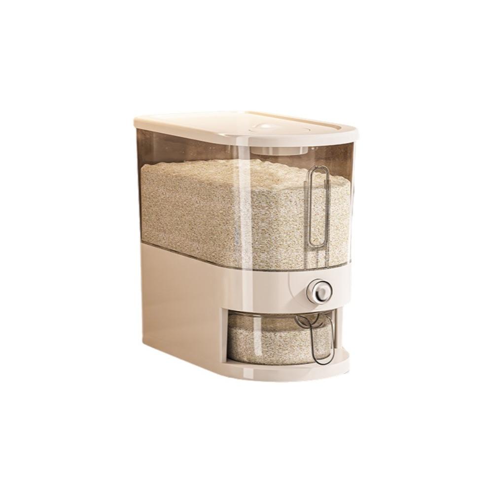 Moisture-Proof Food-Grade Sealed Bucket Visible Flour Storage Bucket  Restaurant