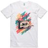 Funny T Shirt Cassette Music Pencil Rewind Cotton Tee