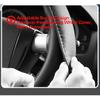 Carbon Fiber Design Auto Steering Wheel Tray Multipurpose Adjustable Car Table with Drawer and Anti-Slip Protective Adhesive