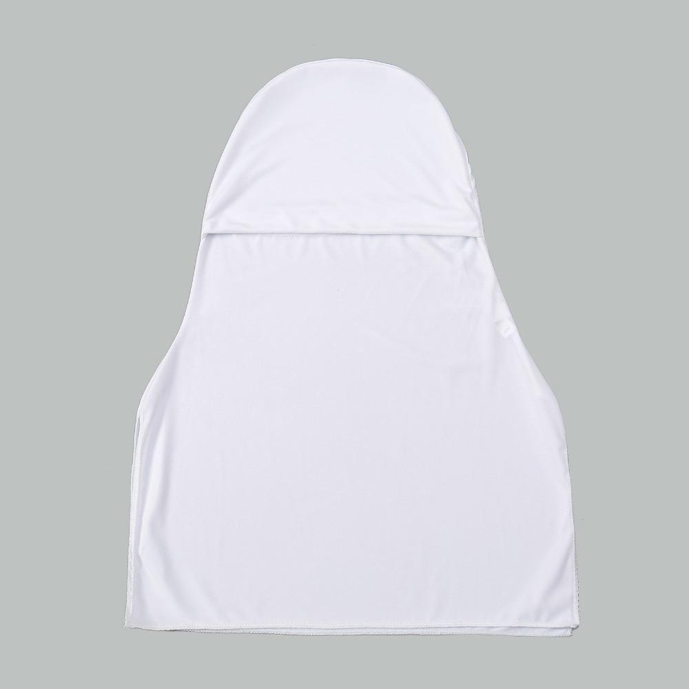 

Sun Protection Muslim Hijab Thin Instant Turban Muslim Accessory Islamic Scarf Daily Use белый