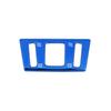 For Nissan Murano 2015-2021 Blue Steel Central Console Air Outlet Vent Trim 1PCS
