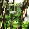 Rainbow Makers Willow Wind Bell Handmade Plant Crystal Decor Funny Sun Catcher Chandelier  Garden