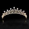 Gold Princess Wedding & Party Crown Headdress Hair Accessory