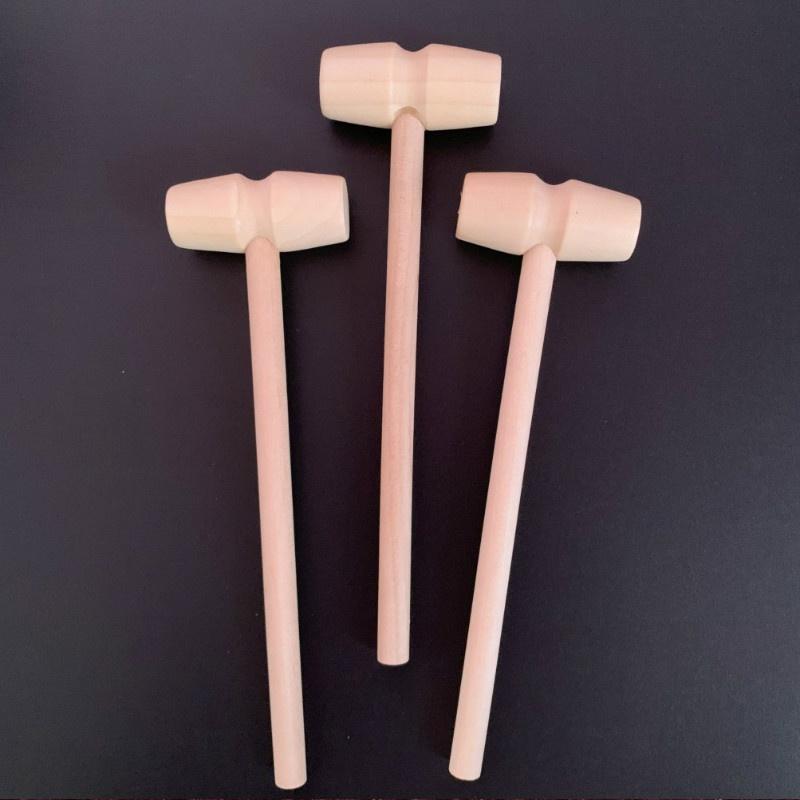 

10 шт. Деревянный молоток, киянка, краб, лобстер, морепродукты, крекеры, кожаное ремесло, изготовление ювелирных изделий, ремесла, кукольный домик для детей Cone style