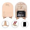 Fashion Ultrasound Photo Frame Double-sided Birth Ornament 2024 Footprint Makers