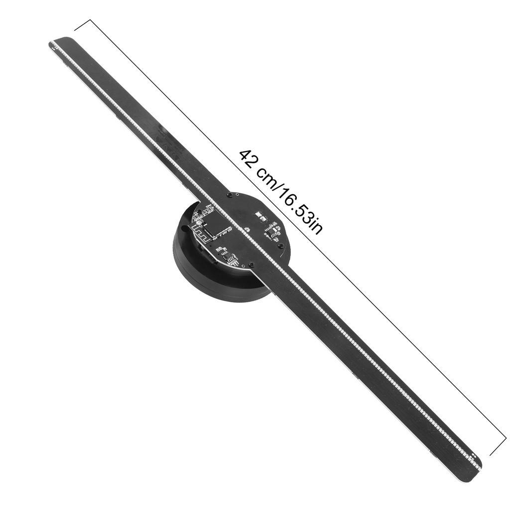 110V / 220V 3D Holografické Projektory LED Ventilátor Holografický Podpora APP IOS/Android Reklamní Stroj Zobrazování Hologram Přehrávač