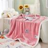 Thickened Milk Velvet Blanket Keep Warm Shawl Blankets for Beds Portable Sofa Office Nap Throw Blanket Bedroom Decor Bed Cover