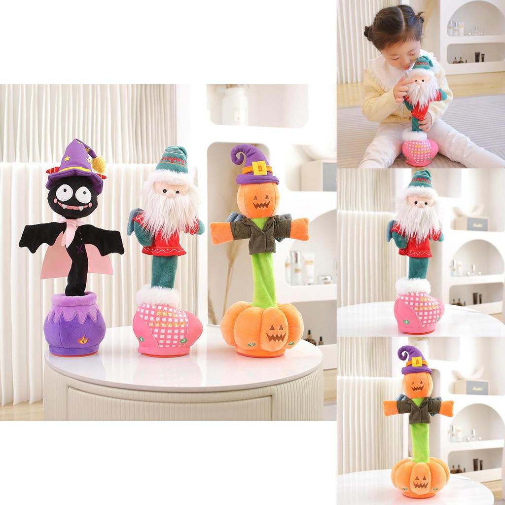 Weihnachten Weihnachtsmann Plüschtier mit Sing- und Schwingfunktionen für Teenager-Geschenk