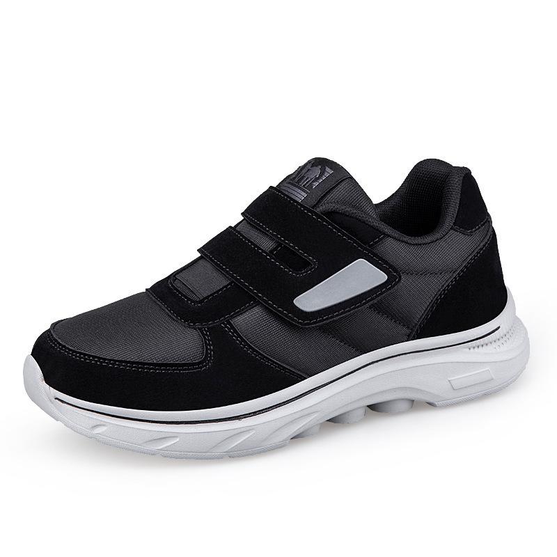 8209 Lightweight Non-Slip Mesh Walking Shoes for Seniors - Hook-and-Loop Low-Top Sneakers for Men and Women.