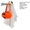 Spooky Costume Set Fall Garden Goose Lawn Outfit Halloween Ghost Porch Clothes Fun for Outdoor Patio Yard Decoration Party