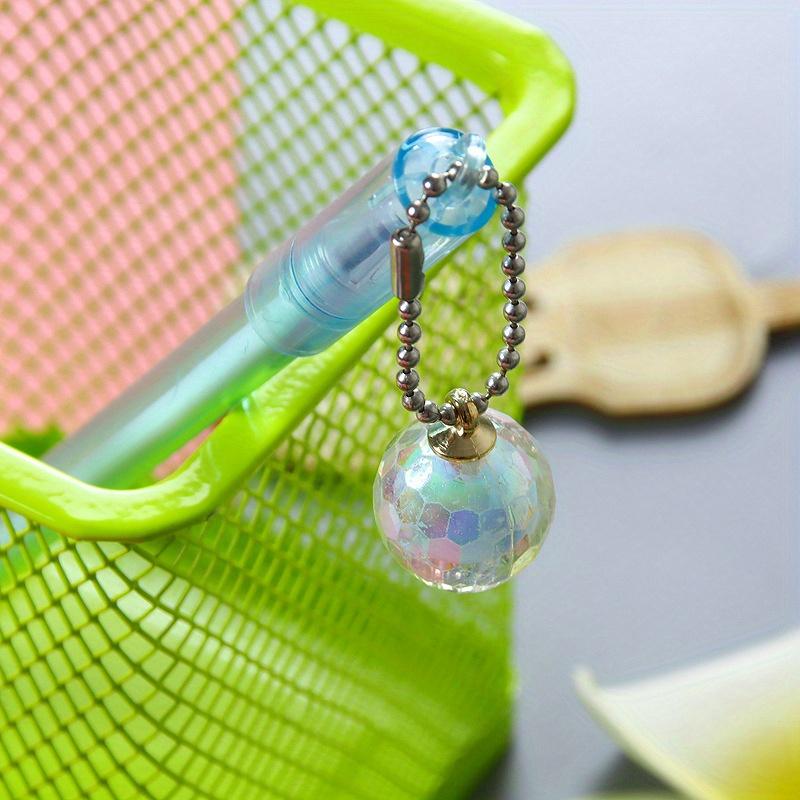 

Школьный сезон 10 шт. 0,5 мм креативная вселенная шариковая лампа подвесная ручка высококачественная подвесная гелевая ручка маленькая свежая канцелярская ручка для экзамена черная водяная ручка синий