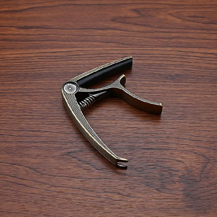 Gitarrstämningstonklämma för 6-strängad Ukulele Banjo Mandolin Basinstrument
