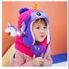 Lemonkid Rosa Einhorn Hut & Schal Set