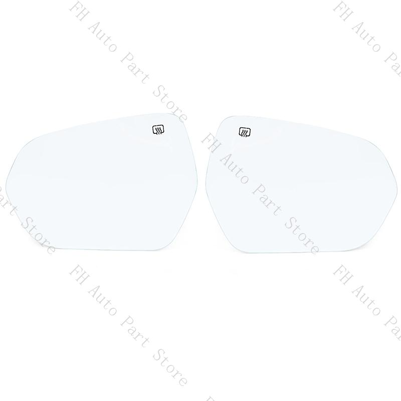 Heated Exterior Wing Door Side Rearview Mirror Lens Glass For Changan Hunter F70