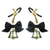 1Pairs Sexy Bow Adjustable Nipple Clamp Breast Small Bell Adult Teasing Sex Toys For Couples