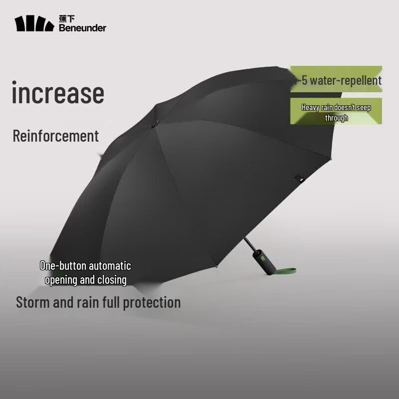 Beneunder Starting Series 3-Fold UV Sun & Rain Umbrella