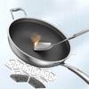 Non Stick 316 Stainless Steel Wok Non Coating Honeycomb Pot Pan Wok  Gas Induction Cooker