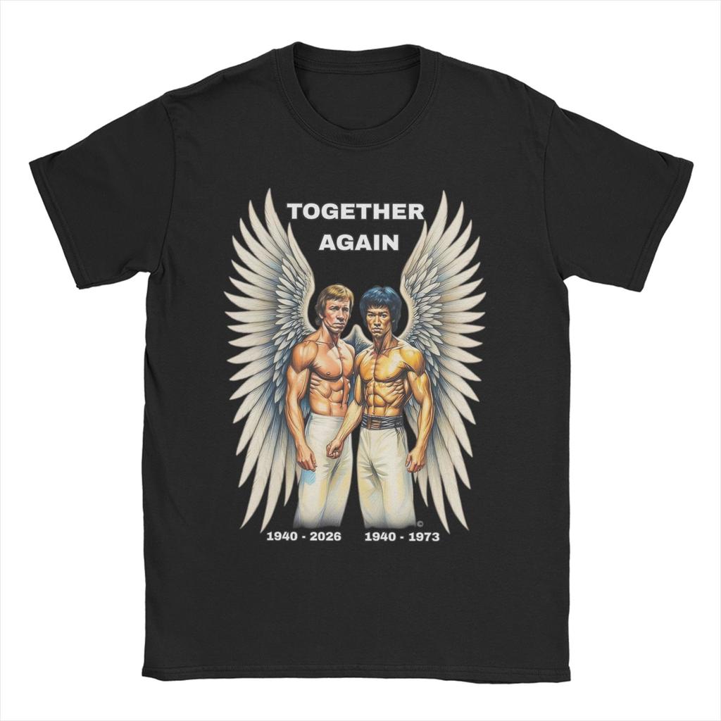 Erinnern Sie sich an Chuck Norris T-Shirts Für Unisex Unisex Baumwolle Lässig T-Shirt Rundhals T-Shirt Kurzarm Kleidung Sommer