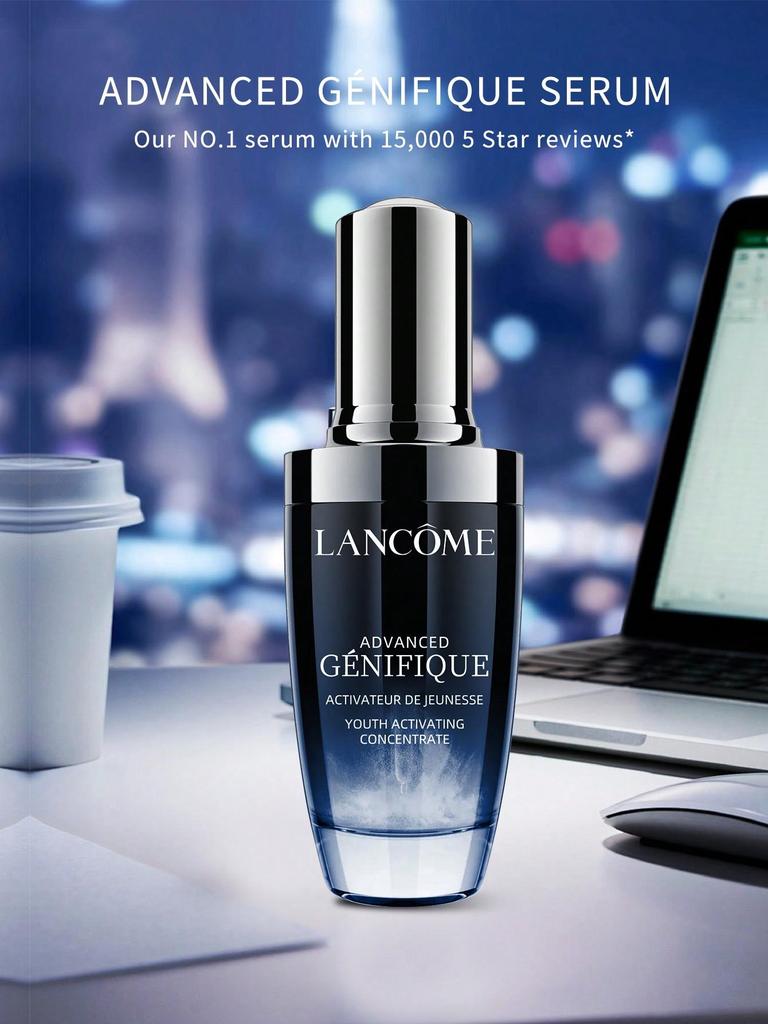 Lancôme Advanced Génifique Radiance Boosting Anti-Aging Face Serum Hydrates & Plumps Skin1.69 FL.oz. / 50ml