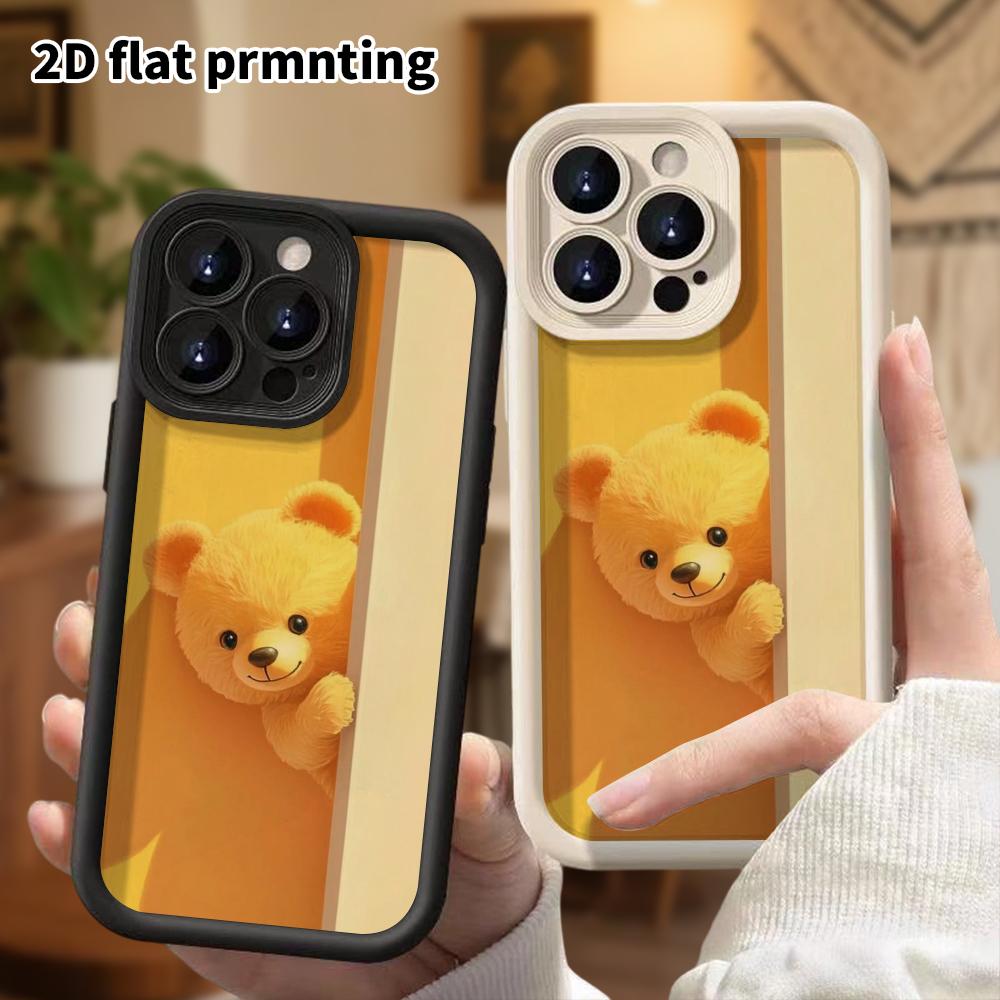 Phone Case: 2D Flat Design Suitable for iPhone 18 17 16 15 14 13 Pro Tiered Protective Case, Corner Guard, Christmas and Halloween Gifts