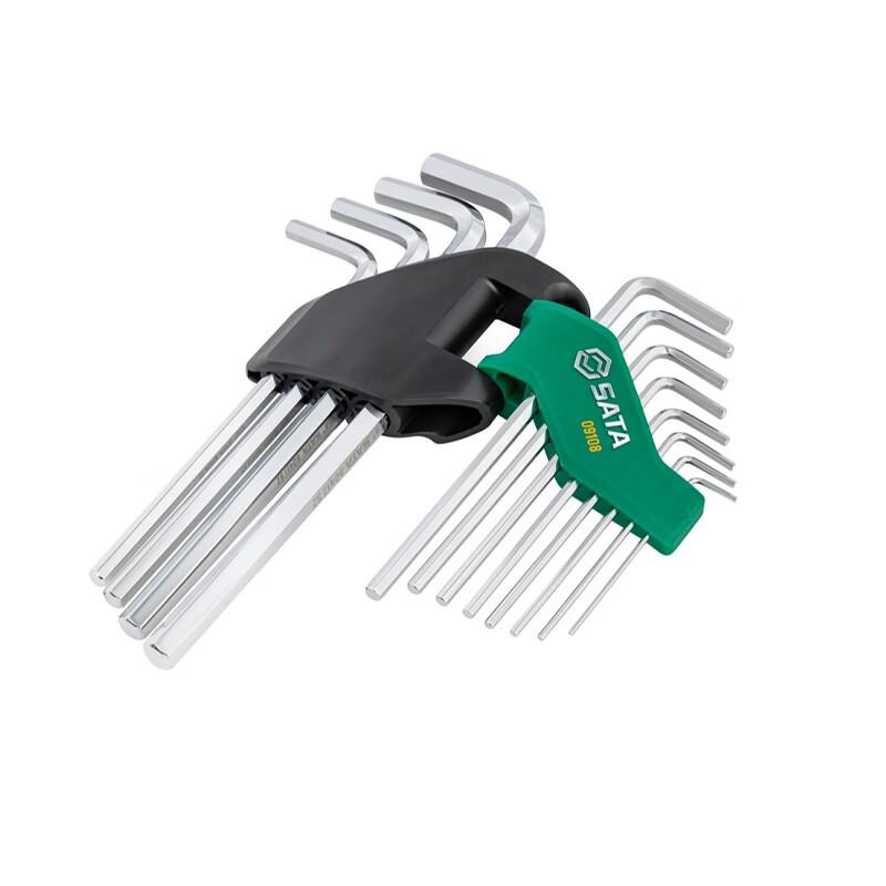 SATA 12-Piece Imperial Extra Long Hex Key Set