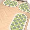 Soft Diatom Mud Non-Slip Bathroom Floor Mat Set - 3 Pieces
