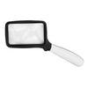 3X Magnifying Glass with LED Light Foldable Rectangle Handheld Magnifier for Reading Book Newspaper 