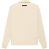Fear of God Essentials Fall/Winter 1977 Series Henley Rugby Long Sleeve Polo Unisex Tops Eggshell-White FOG-FW22-682